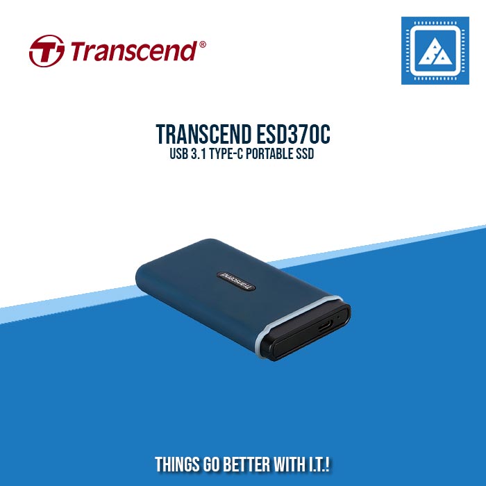 TRANSCEND ESD370C USB 3.1 TYPE-C PORTABLE SSD TRANSCEND ESD370C USB 3.1 TYPE-C PORTABLE SSD